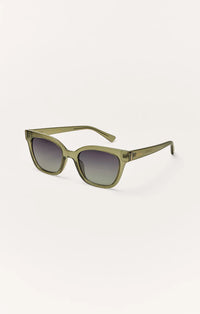 High Tide Polarized Sunglasses - Olive Gradient