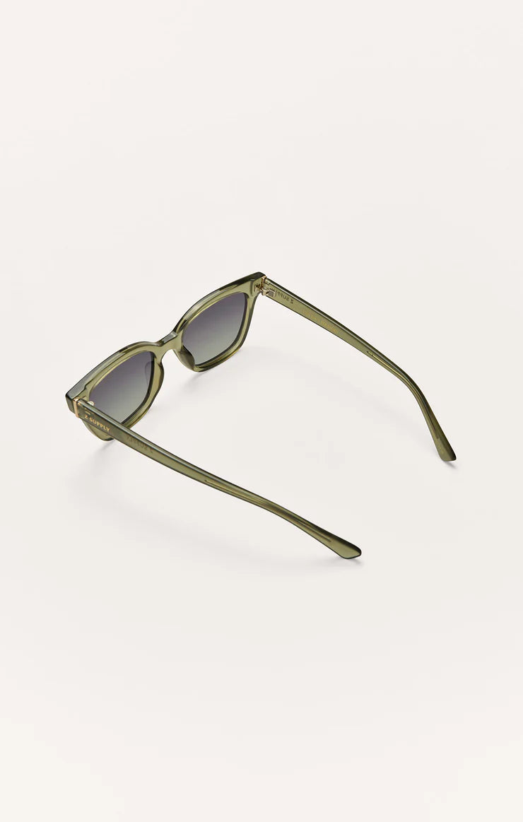 High Tide Polarized Sunglasses - Olive Gradient