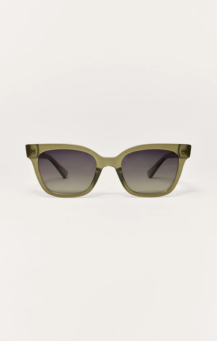 High Tide Polarized Sunglasses - Olive Gradient