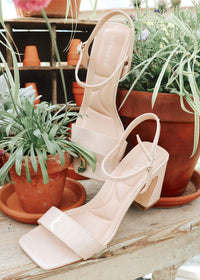 Alexandria Heel - Nude - MerciGrace BoutiqueShoes
