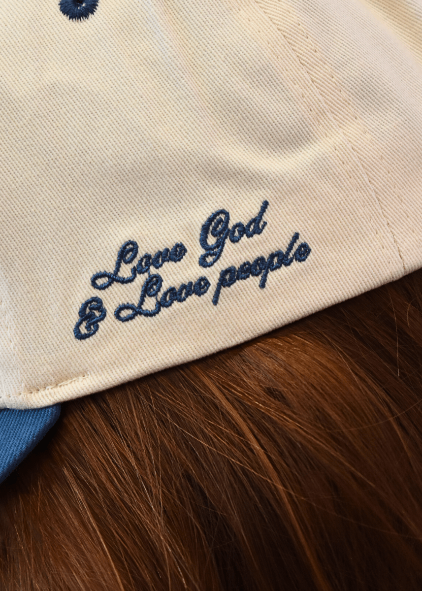 AMEN. - Slate Blue Vintage Trucker Hat - MerciGrace BoutiqueHat