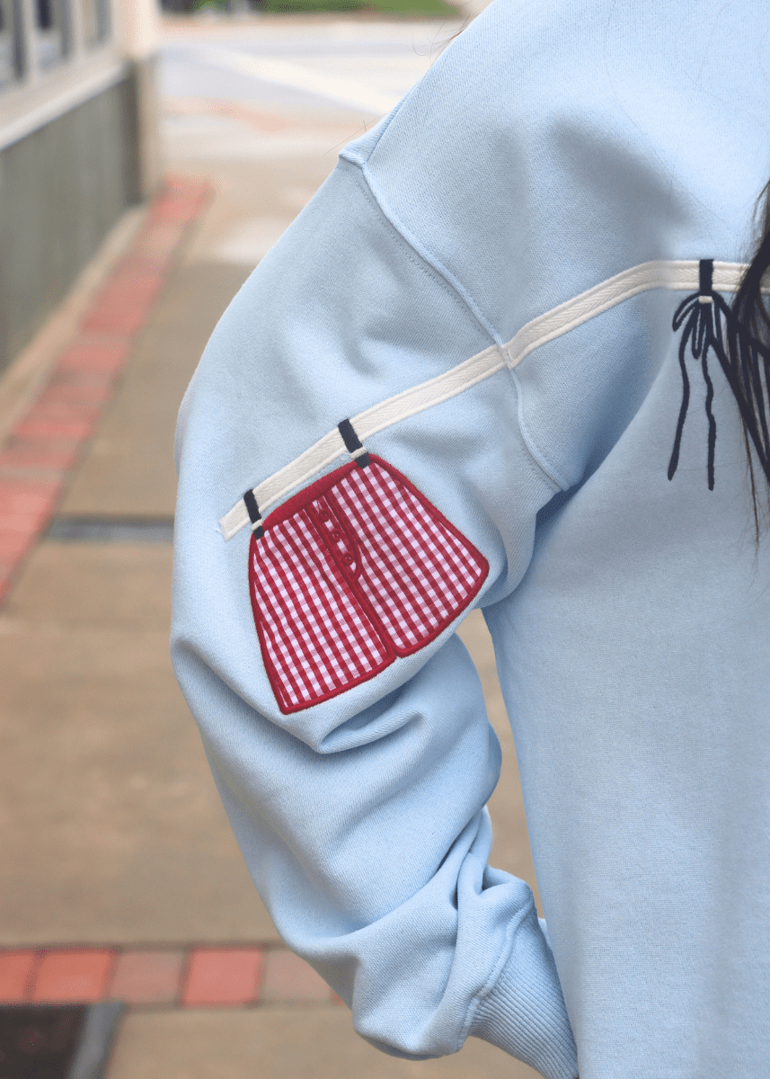 American Summer Clothesline Crewneck Sweatshirt - MerciGrace BoutiqueTop