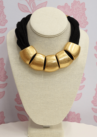 Bandana Necklace - Black - MerciGrace BoutiqueNecklace