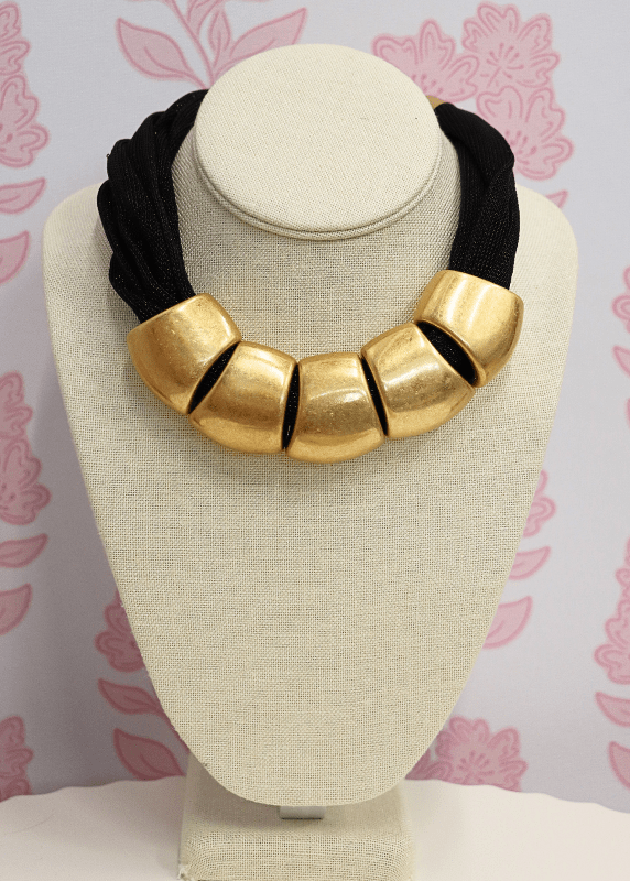 Bandana Necklace - Black - MerciGrace BoutiqueNecklace