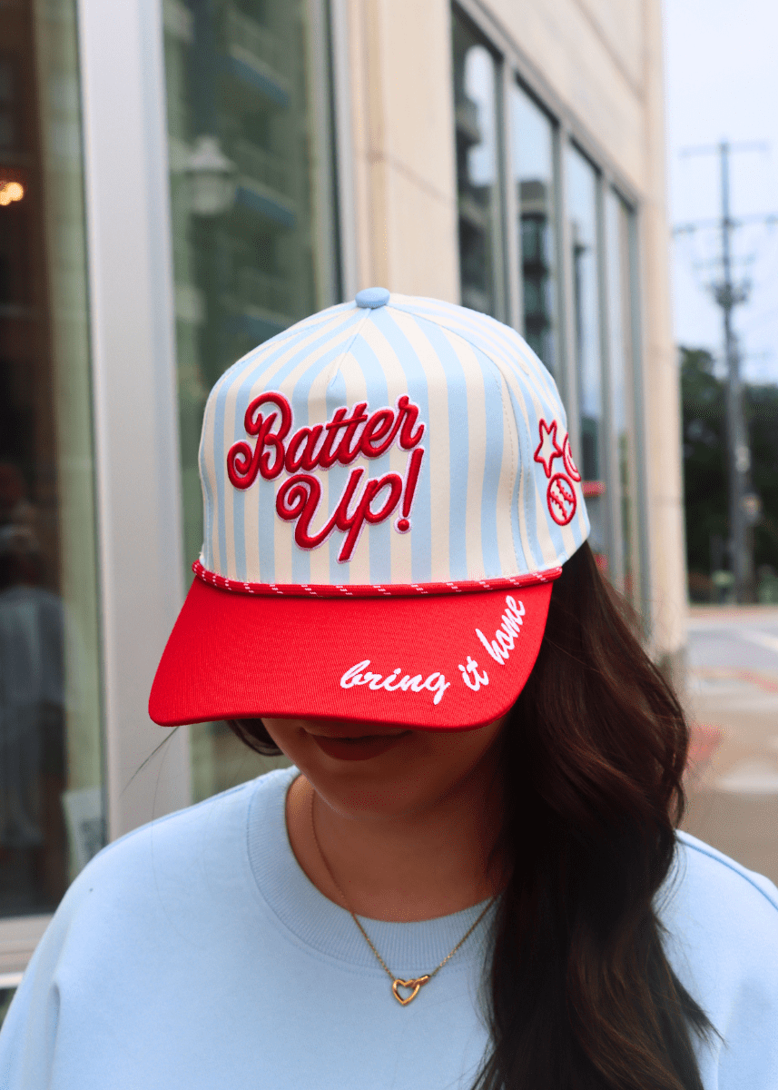 Batter Up Hat - White/Multi