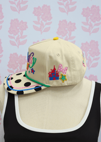 Best Day Ever Hat - Cream/Multi - MerciGrace BoutiqueHat