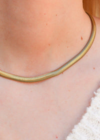 Billie Thin Necklace - Gold - MerciGrace BoutiqueNecklace
