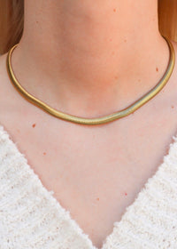 Billie Thin Necklace - Gold - MerciGrace BoutiqueNecklace