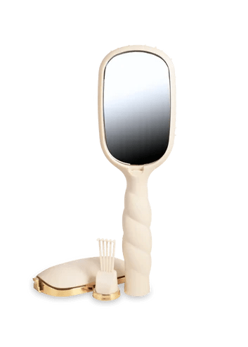 Boar Bristle Hair Brush - Tan - MerciGrace BoutiqueBrush