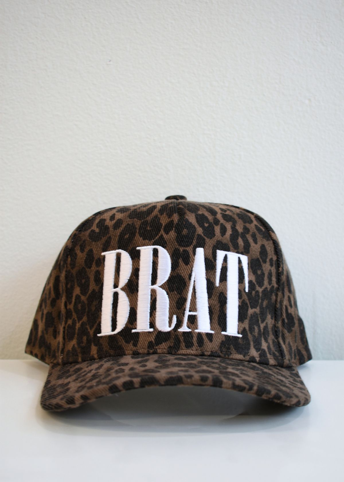BRAT Trucker Hat - Leopard