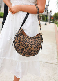 Bree Shoulder Bag - Leopard - MerciGrace BoutiqueAccessories >> Handbags