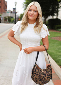 Bree Shoulder Bag - Leopard - MerciGrace BoutiqueAccessories >> Handbags