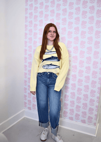 Butter Yellow 3 Sardines Sweater - MerciGrace BoutiqueTop