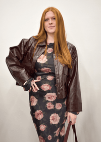 Bydaina Jacket - Chocolate Plum - MerciGrace BoutiqueSweater