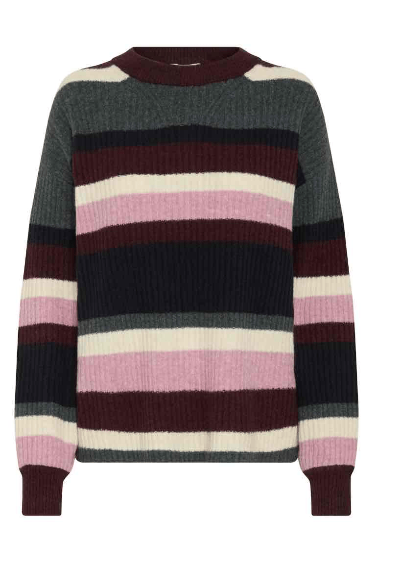 Byonema Oneck - Striped Sweater - MerciGrace BoutiqueSweater