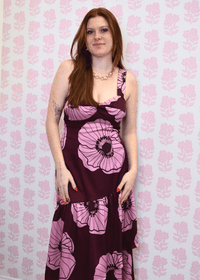 Calla Floral Tiered Dress - Violet - MerciGrace BoutiqueDress