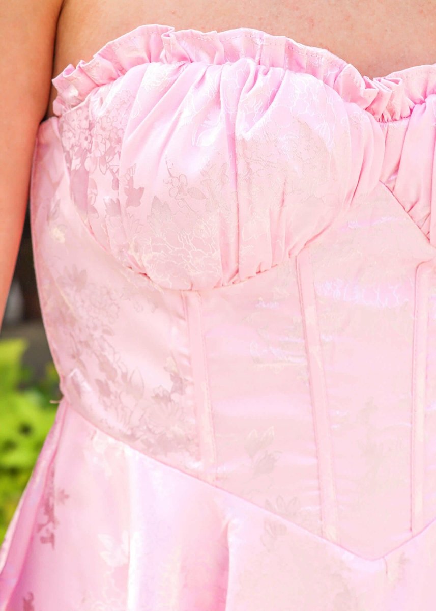 Can't Help Myself Romper - Light Pink - MerciGrace BoutiqueRomper