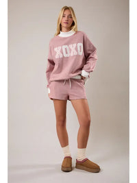 Cupid Stripe Shorts - Red Stripe