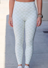 Check Mate 7/8 Legging - Olive - MerciGrace BoutiqueLeggings