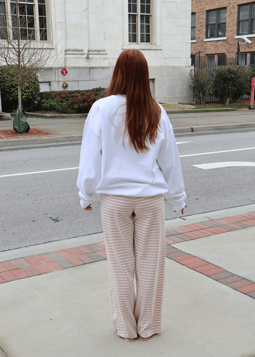 Club Doodle Embroidered Sweatshirt - MerciGrace BoutiqueSweatshirt