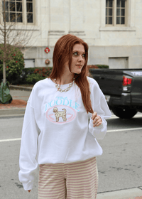 Club Doodle Embroidered Sweatshirt - MerciGrace BoutiqueSweatshirt