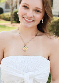 Coastal Charm Necklace - Gold - MerciGrace BoutiqueNecklace