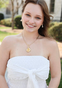 Coastal Charm Necklace - Gold - MerciGrace BoutiqueNecklace