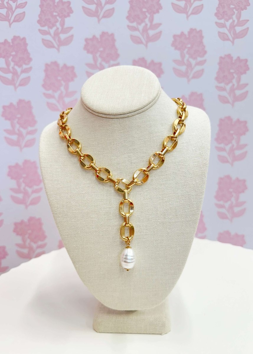 Colette Necklace - Gold - MerciGrace BoutiqueNecklace
