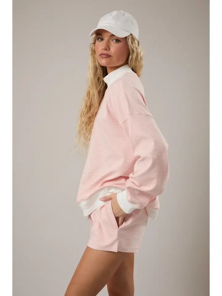 Creamsicle Cozy Mock Neck - MerciGrace BoutiqueTop