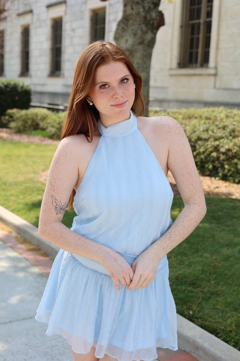 light blue boutique dress Danielle Mini in YGroup_DD1238 Modern 6 Drawer Walnut or graduations Shoe Size:EU38/ UK5/ US7.5/ AU7.5