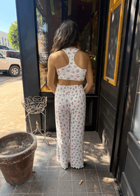 Dawn Ditsy Pant- Bone