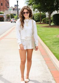 Dawn Shell Short - Vanilla Ice - MerciGrace BoutiqueLounge