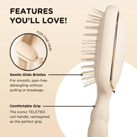 Detangler Hair Brush - Fine Hair - MerciGrace BoutiqueBrush