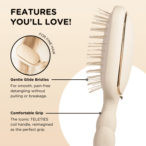 Detangler Hair Brush - Fine Hair - MerciGrace BoutiqueBrush