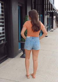 Dua Knit Tee - Desert Coral - MerciGrace BoutiqueT-Shirt