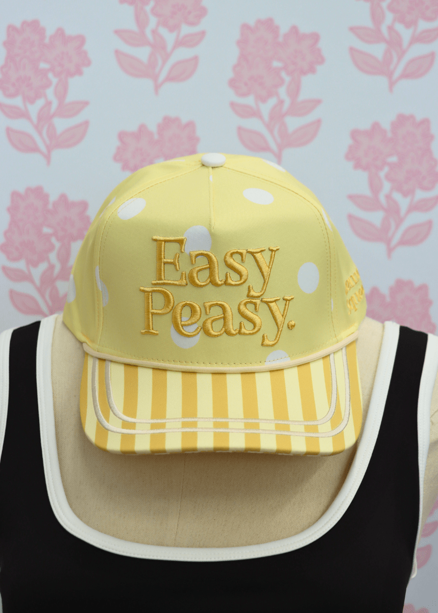 Easy Peasy, Lemon Squeezy Hat - Yellow - MerciGrace BoutiqueHat