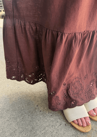 Esti Embroidered Maxi Dress - MerciGrace BoutiqueDresses