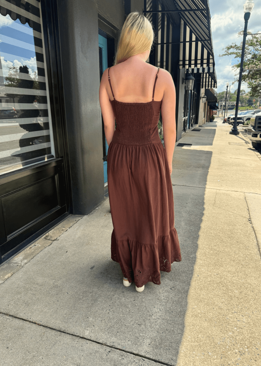 Esti Embroidered Maxi Dress - MerciGrace BoutiqueDresses