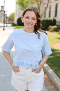 Everyday Hi - Rise Denim Short - White - MerciGrace BoutiqueShorts