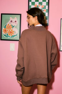 1ST PREORDER AUGUST 2025 NASHVILLE/BROADWAY Reversible Mockneck Sweatshirt