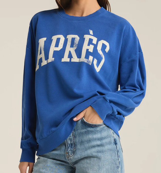 Apres Sunday Sweatshirt - Palace Blue