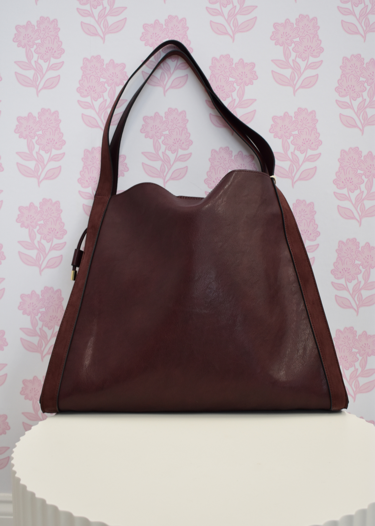 Fallon Shoulder Bag - Burgundy