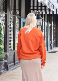 Farm Fresh Pumpkins Crew - Burnt Orange - MerciGrace BoutiqueSweatshirt