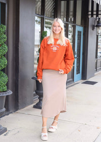 Farm Fresh Pumpkins Crew - Burnt Orange - MerciGrace BoutiqueSweatshirt