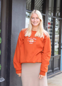 Farm Fresh Pumpkins Crew - Burnt Orange - MerciGrace BoutiqueSweatshirt