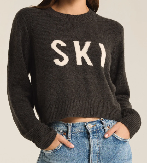 Ski Milan Sweater - Black Sand