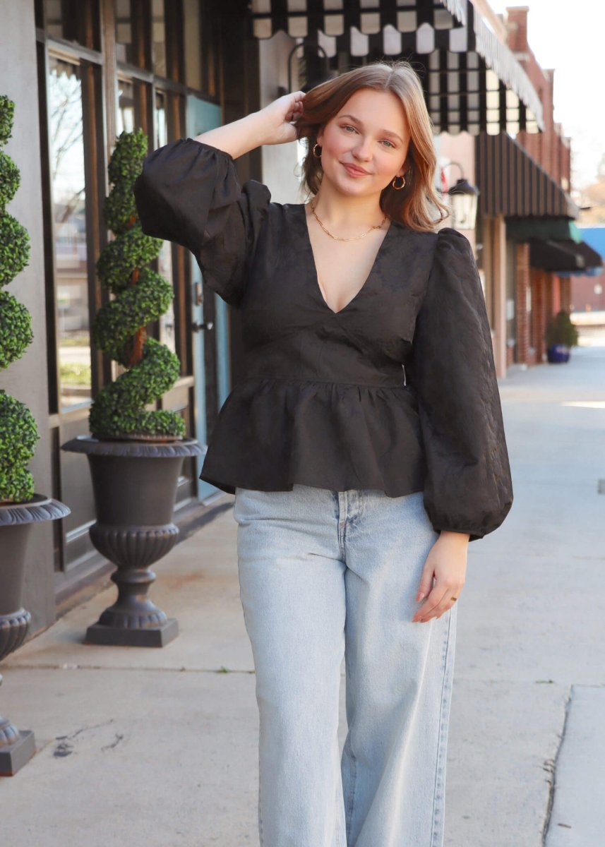 Grace Top - Black - MerciGrace BoutiqueTop