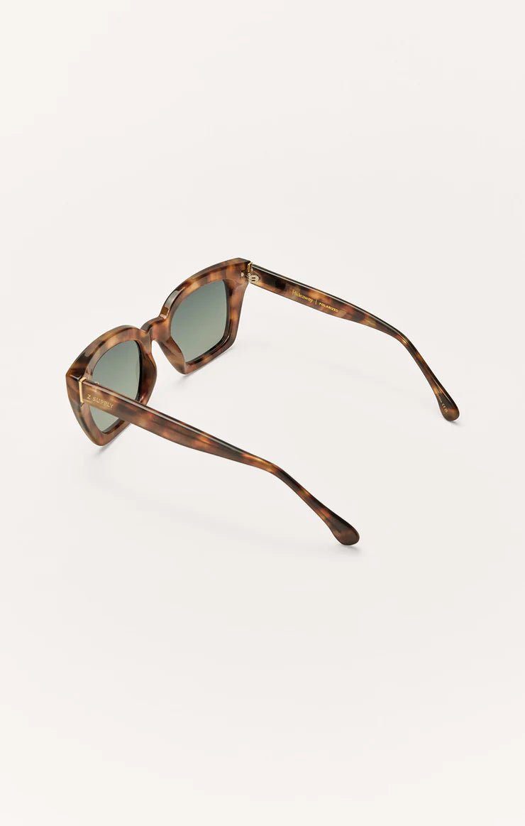 Hideaway Polarized Sunglasses - Dark Tortoise Gradient - MerciGrace BoutiqueAccessories