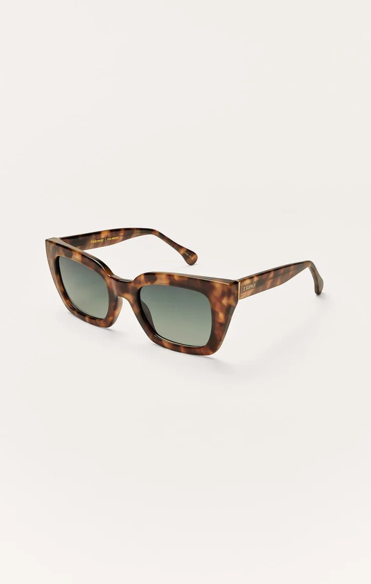 Hideaway Polarized Sunglasses - Dark Tortoise Gradient - MerciGrace BoutiqueAccessories