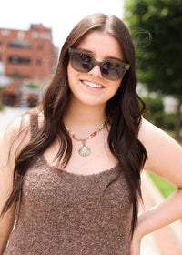 High Tide Polarized Sunglasses - Olive Gradient - MerciGrace BoutiqueAccessories